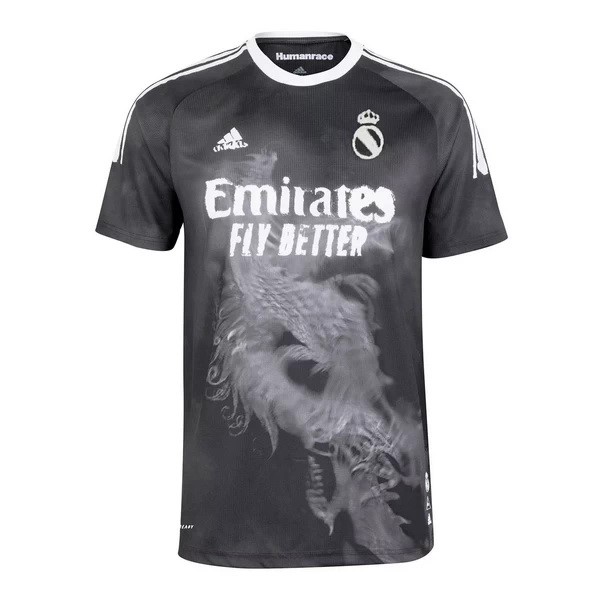 Thailande Maillot Football Real Madrid Human Race 2020-21 Noir